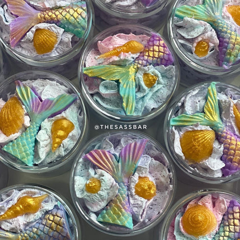 The Sass Bar Mermaid Whipped Soap Scrub